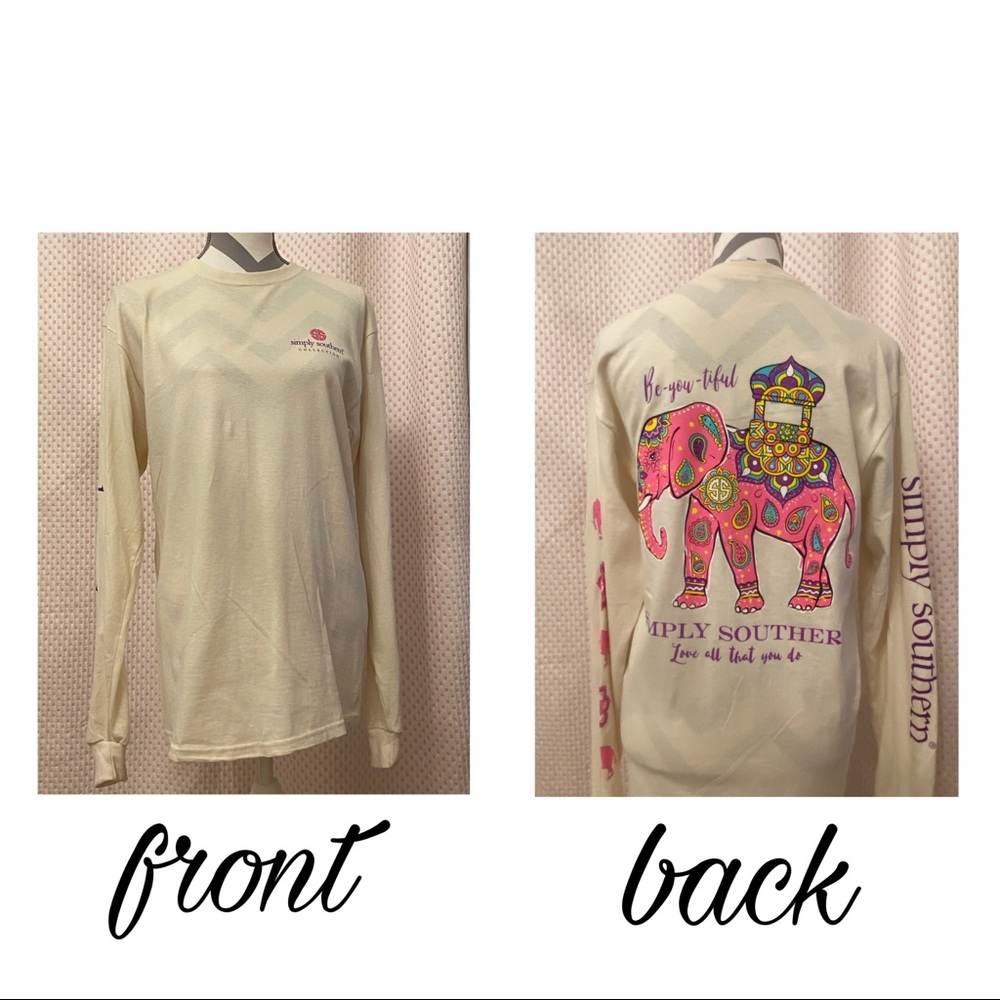 classic simply southern long sleeve t shirt